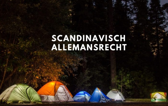 Allemansrecht in SCandinavië, wat is dat?