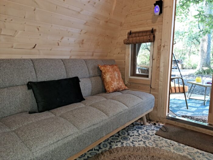 Camping Pod interieur Scandivik