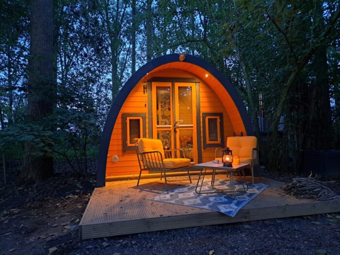 Camping Pod Scandivik Geïsoleerd