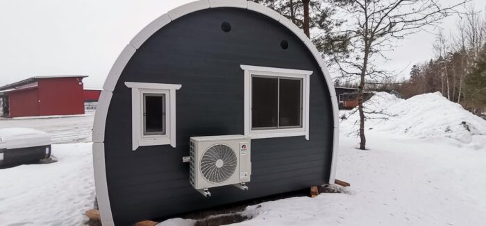 Nissenhut airco