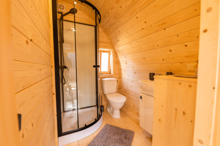 Nissenhut glamping campingpod