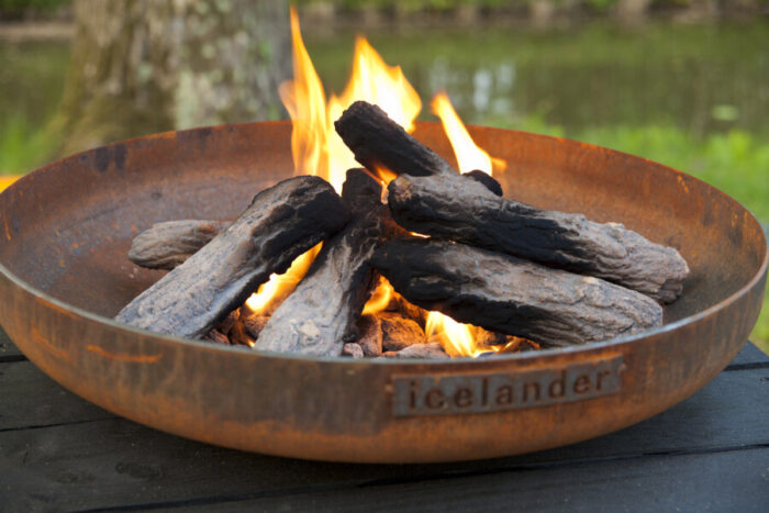 Icelander vuurtafel op gas