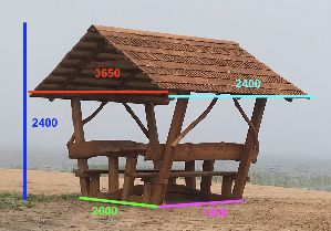 Grillshelter sprookjeshuisje 